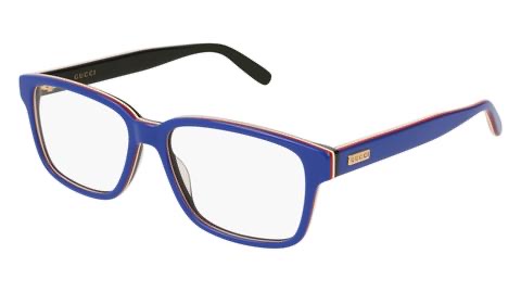 Gucci blue eyeglasses, Classic Blue Pantone 2020